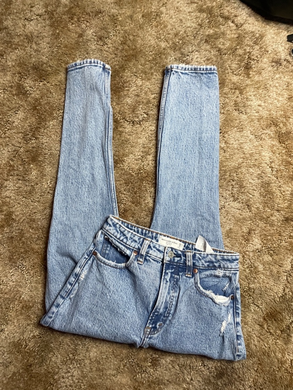Abercrombie & Fitch The Skinny High Rise Curve Love Jean Size 25/0 Regular